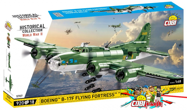 Cobi 5707 Boeing B17F Flying Fortress "Memphis Belle" S2